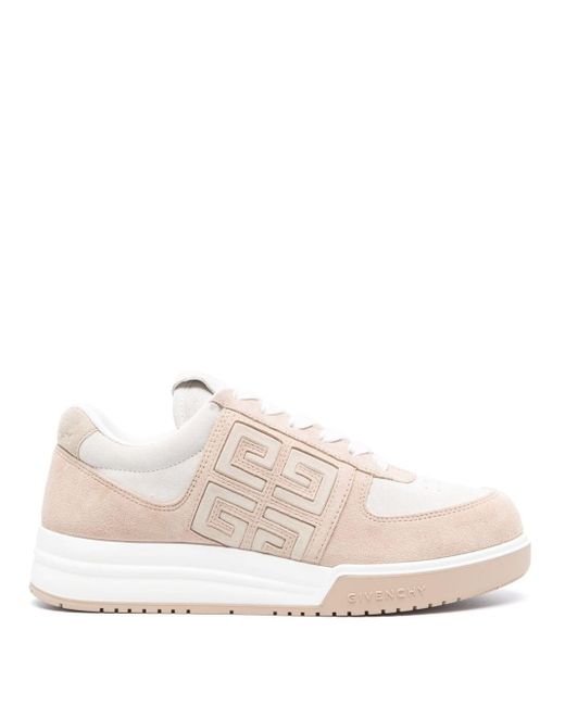 Givenchy Pink G4 Low-top Beige Sneakers