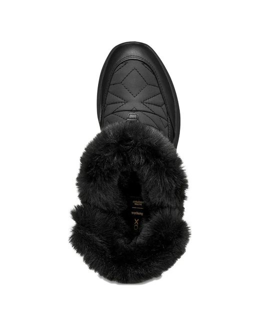 Geox Black Spherica Actif X2 Abx Quilted Boots