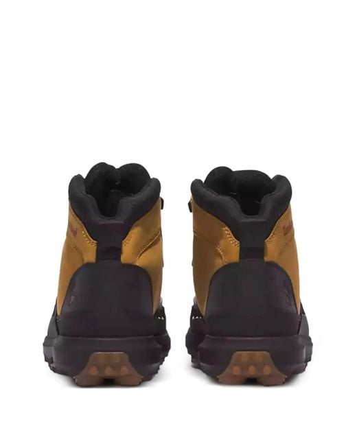 Timberland Black Converge Waterproof Mid "Wheat/ Boots for men