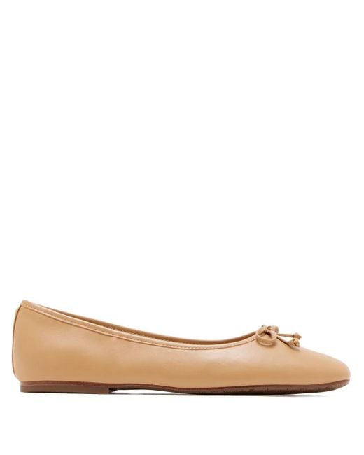 Sam Edelman Brown Alie Leatherballet Flats