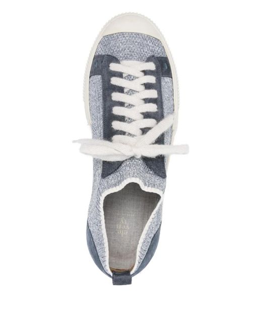 メンズ Eleventy ニットスニーカー White