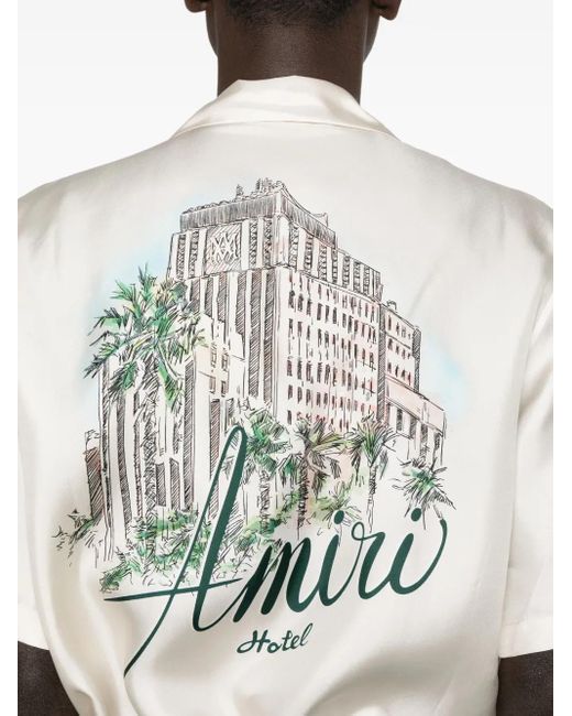 Chemise Hotel Amiri pour homme en coloris White
