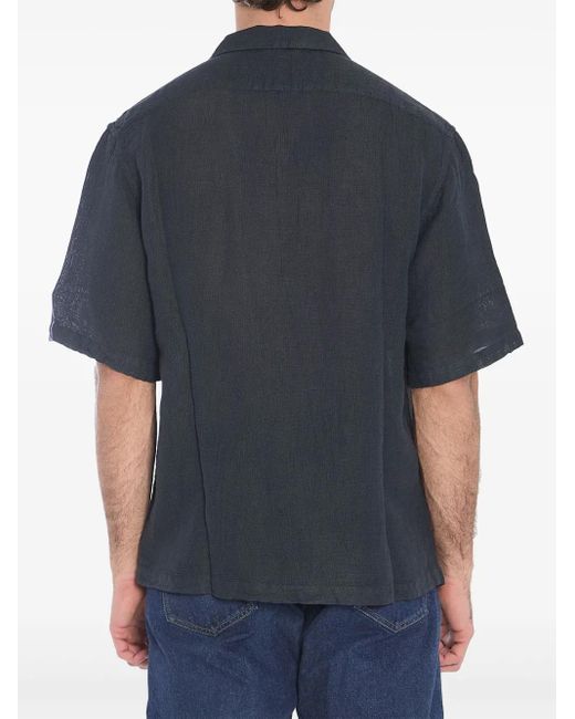 Camisa Solana Net Barena de hombre de color Blue