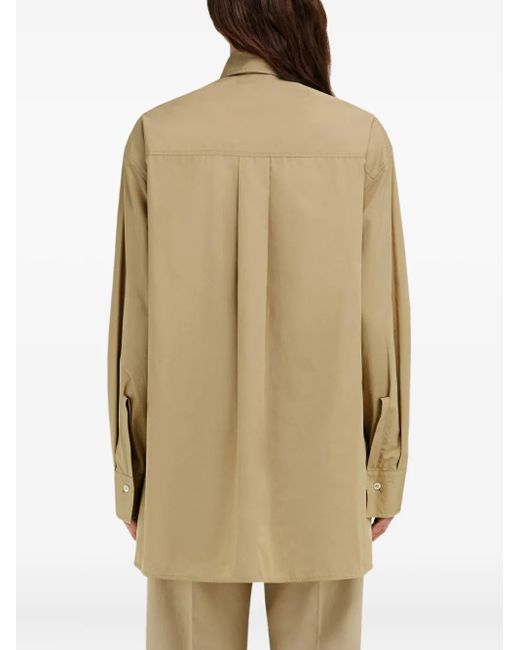 Ferragamo ユーティリティ シャツ Natural