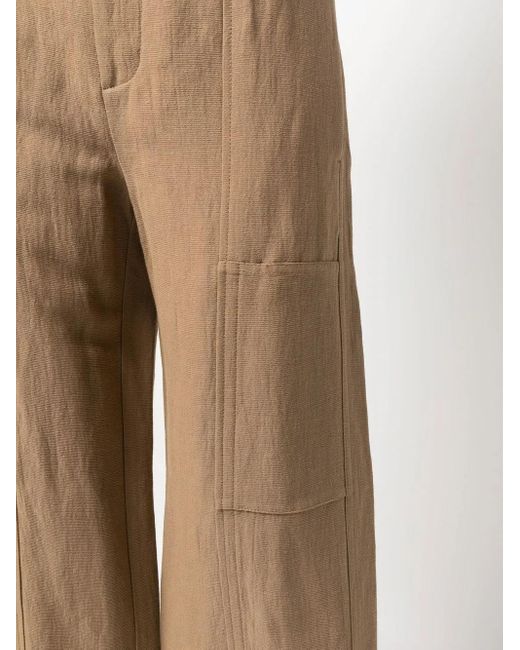 Vince Natural Weite Hose Mit Patch