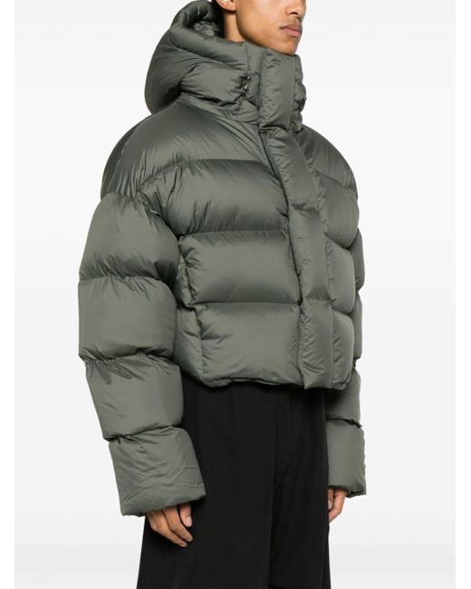 Entire studios Green Mml Quilted Puffer Jacket