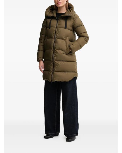 Bomboogie Green Geneva Hooded Padded Coat