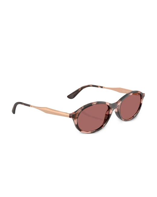 Vogue Eyewear Pink Oval-Frame Sunglasses