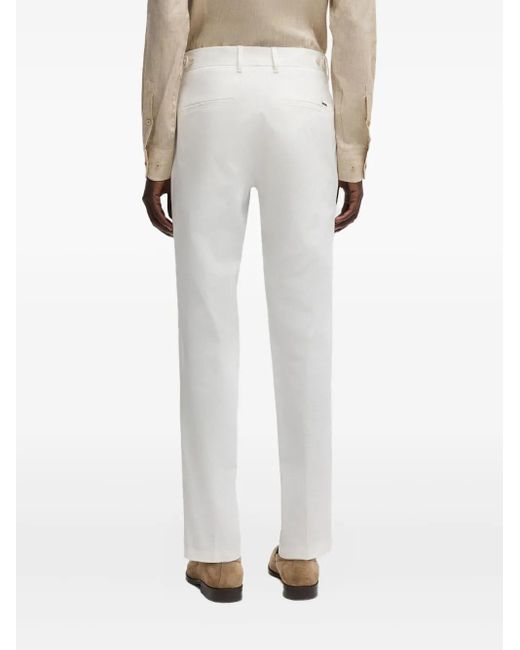 Pantalones de vestir Boss de hombre de color White
