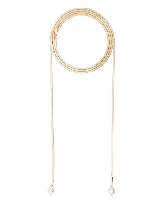 Rosantica White Embellished Necklace