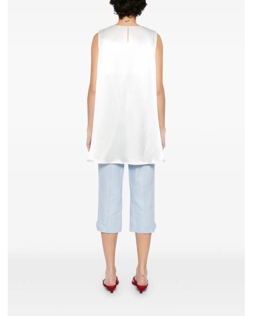 ELEH White Asymmetric Top