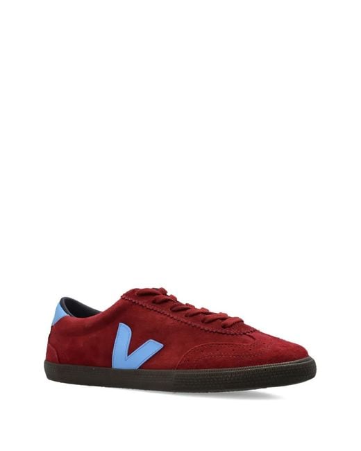 Veja Red Volley Suede Grenat Aqua Eagle