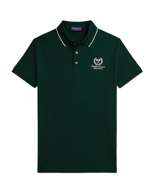 Ralph Lauren Poloshirt mit Stickerei in Green für Herren