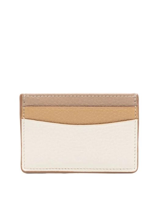 Aspinal Natural Leather Card Holder for men