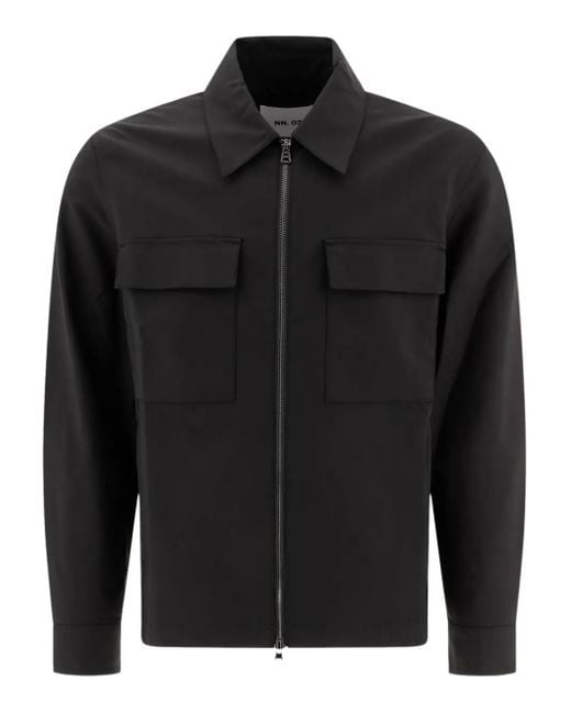 Chaqueta con cremallera NN07 de hombre de color Black