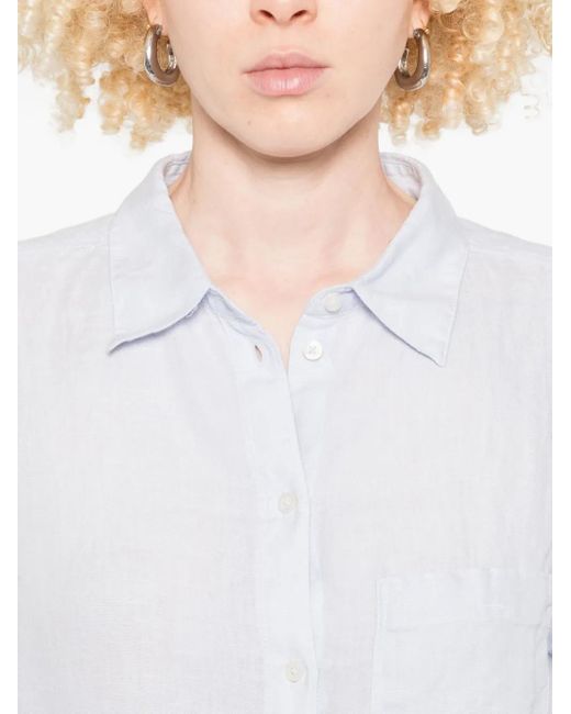 Marc O' Polo Slim-Fit Blouse in het White