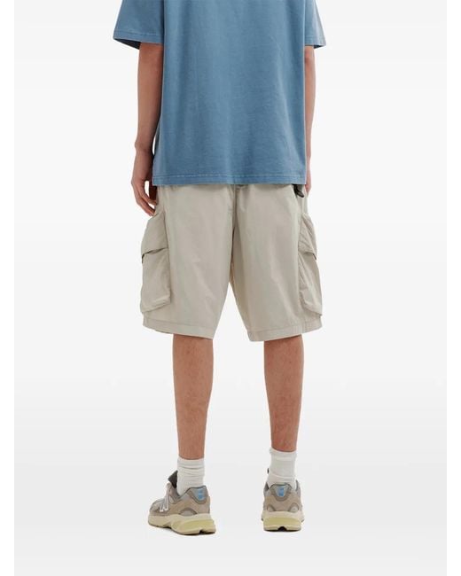 Izzue White Short À Poches Cargo for men