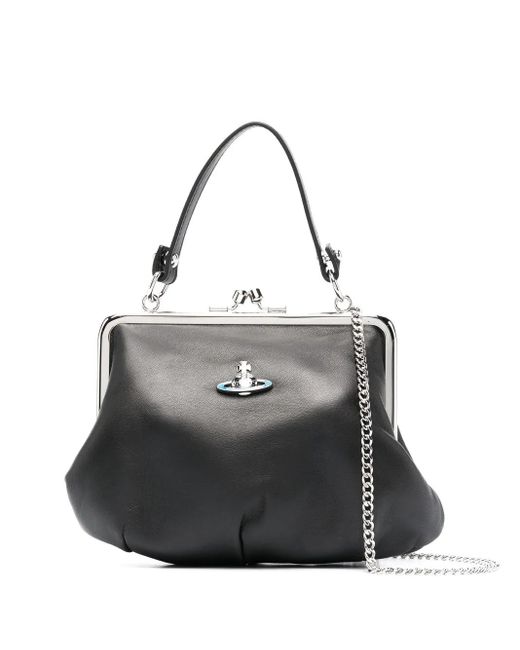 Vivienne Westwood Black Granny Frame Purse