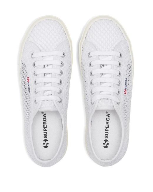 Superga White 2740 Sneakers