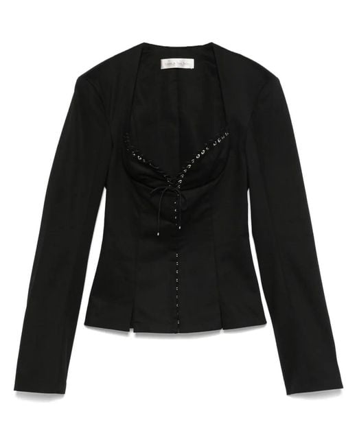 Ludovic de Saint Sernin Black Rebecca Jacket