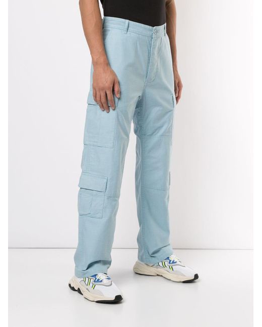 Supreme Cargo Pants in Blue for Men | Lyst