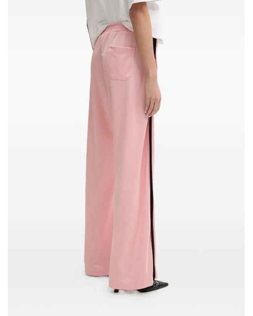 Fiorucci Pink Side-Stripe Trousers