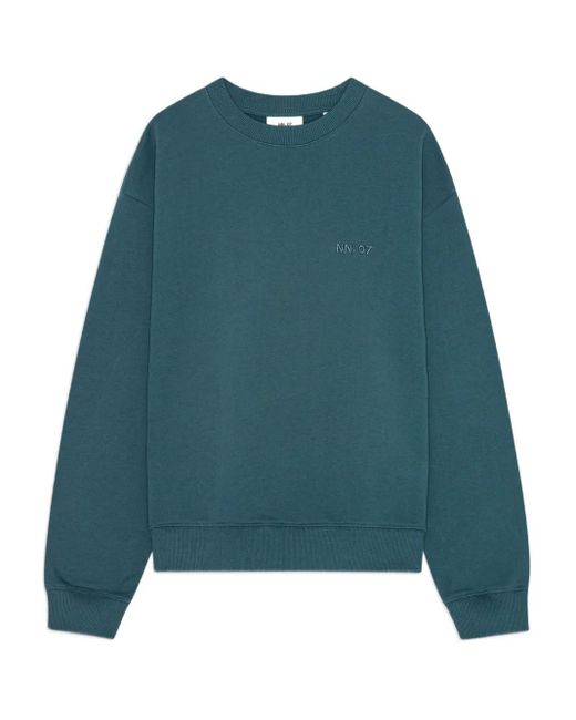 NN07 Green Crew Neck Sweater for men