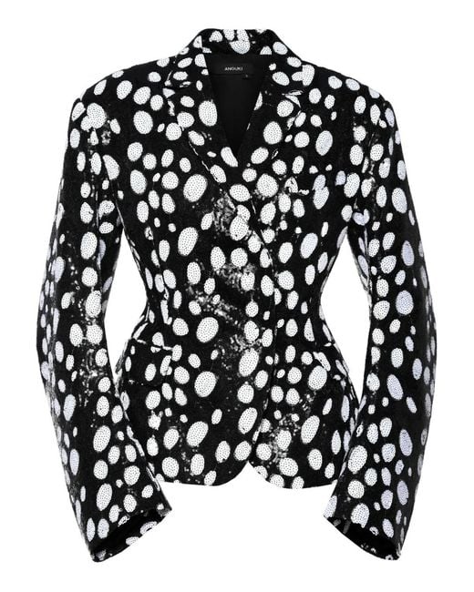 Anouki Black Sequinned Suit