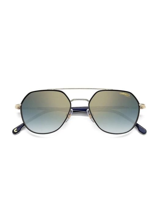 Carrera Metallic Geometric-Frame Sunglasses