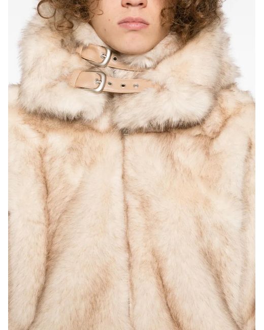 Kidsuper Natural Faux-Fur Jacket for men