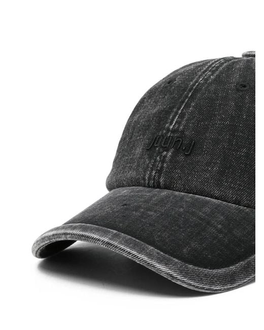 Juun.J Black Logo Cap for men