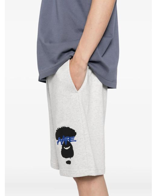 メンズ Aape By A Bathing Ape ショートパンツ White