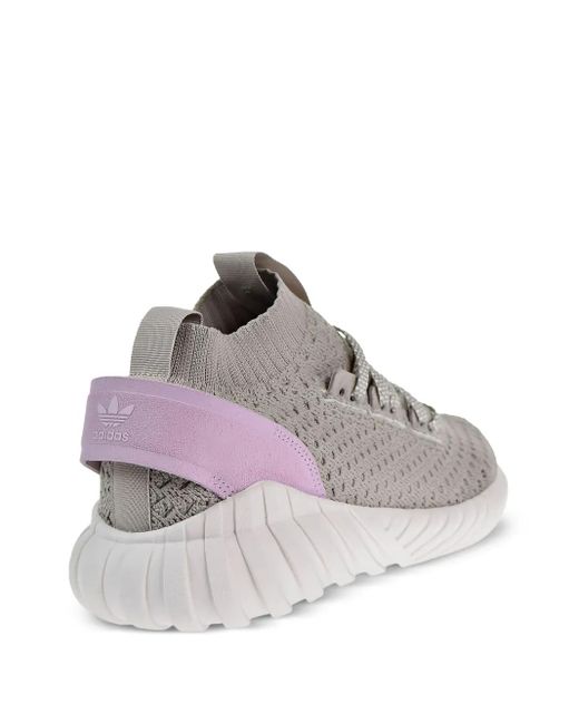 Adidas Gray Tubular Doom Sock Pk "Light/Aero" Sneakers