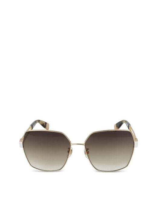 Furla Metallic Square-Frame Sunglasses