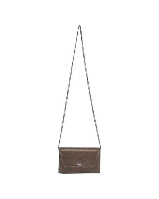 Akris White Anouk Envelope Clutch Bag