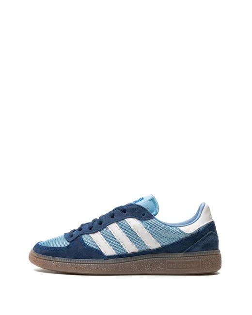 Adidas Blue Handball Pro Spzl Mesh Sneakers for men