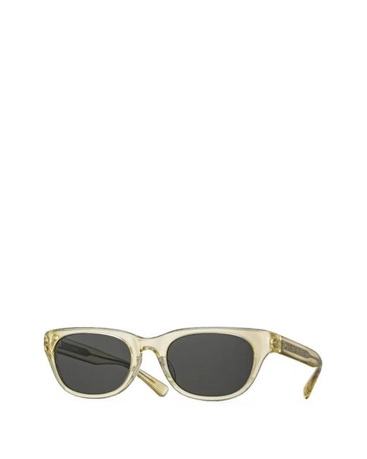 Eyevan 7285 Metallic Malecon Square-Frame Sunglasses