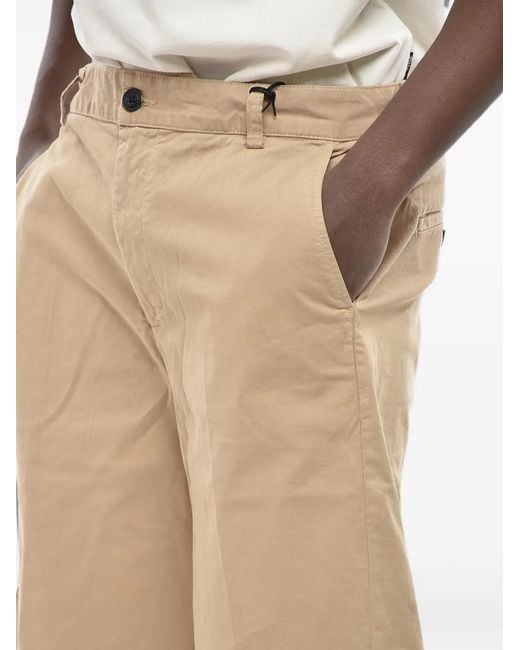 DIESEL Natural Belt-Loop Shorts for men