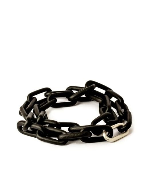 Parts Of 4 Black Organic Chain Necklace