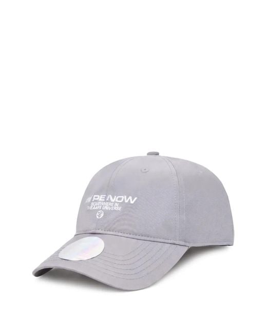 Aape By A Bathing Ape White Logo-Detail Baseball Cap for men
