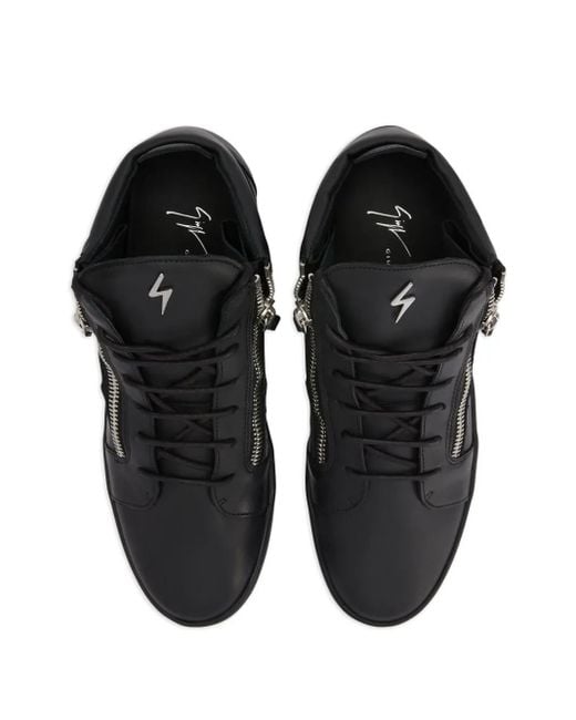 Giuseppe Zanotti Kriss Mid-Top-Sneakers in Black für Herren