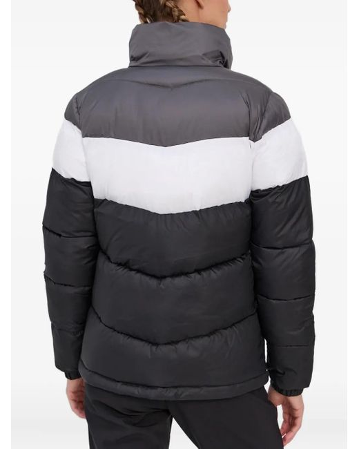 Columbia Black Colour-Block Puffer Jacket
