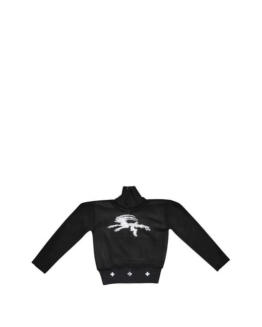 PROTOTYPES Black Zip-Up Sweatshirt