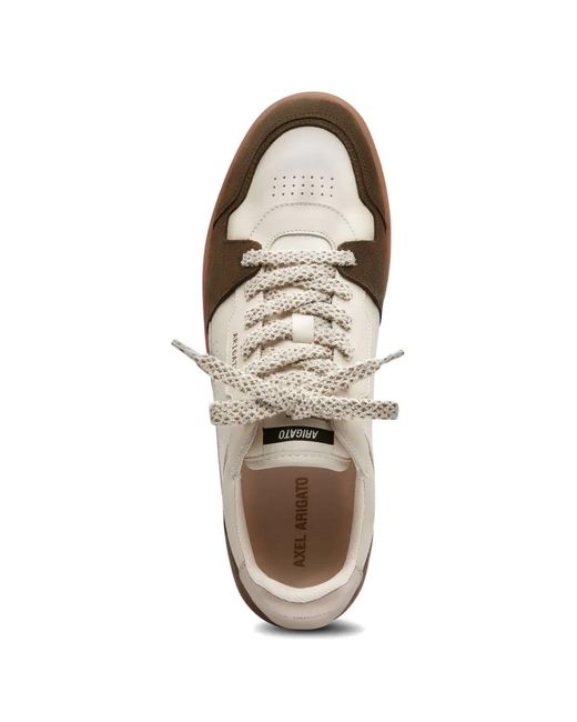 Axel Arigato White Dice Lo Dark Low Sneakers for men