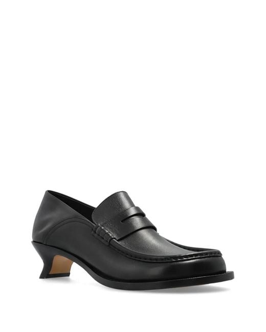 Loewe Black Leather Pumps