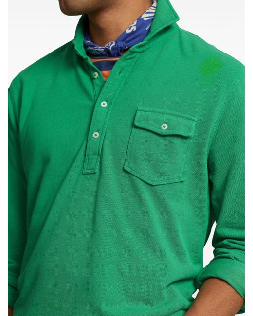 Polo Ralph Lauren Poloshirt mit Polo Pony-Stickerei in Green für Herren