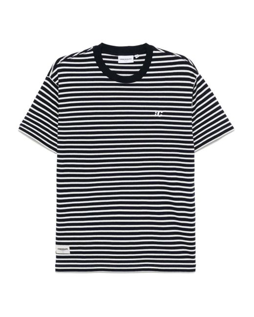 Chocoolate Black Logo-Embroidered T-Shirt for men