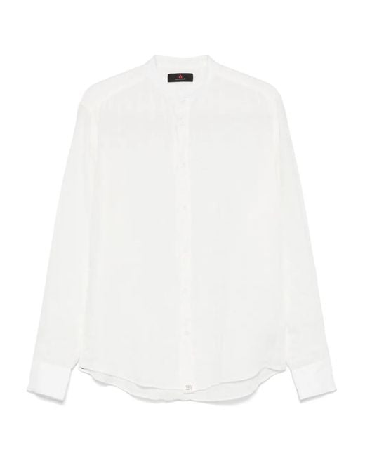 Peuterey White Linen Shirt for men