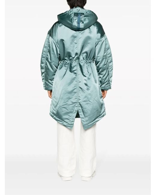 Cappotto Lutece Con Cappuccio di Etudes Studio in Blue da Uomo