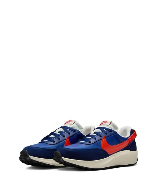 Nike Blue Waffle Running Trainers
